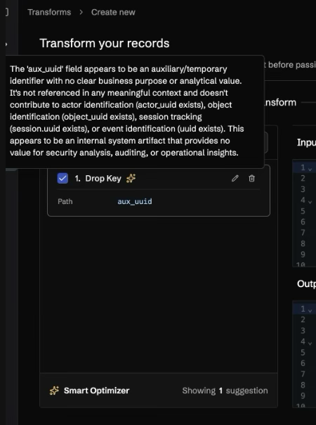 Review suggestion description